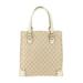 Gucci Bags | Gucci Gucci Tote Bag 124261 Gg Canvas Leather Beige Ivory | Color: Cream | Size: Os