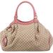 Gucci Bags | Authentic Gucci Diamante Sukey Med/Large Tote | Color: Tan | Size: Os