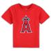 Infant Red Los Angeles Angels Team Crew Primary Logo T-Shirt