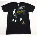 T-shirt noir pour homme Michael Jackson Billie Jean Nouveau