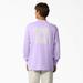 Dickies Men's Oatfield Long Sleeve T-Shirt - Purple Rose Size S (WLR34)