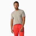 Dickies Men's Mapleton Short Sleeve T-Shirt - Heather Gray Size L (WSR64)