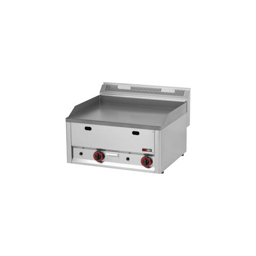 Gastro Gas-Doppel-Griddleplatte Grill Grillplatte Bratplatte 660x600x290 mm