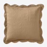 Lily Pinsonic Damask Euro Sham by BrylaneHome in Khaki
