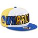 Men's New Era White/Royal Golden State Warriors Back Half 9FIFTY Snapback Hat