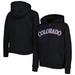 Youth Black Colorado Rockies Wordmark Full-Zip Fleece Hoodie