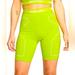 Nike Other | Nike Pro Women's 7" High-Rise Training Shorts Green Dm7585-321 | Color: Green | Size: Xxl