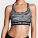 Victoria's Secret Intimates & Sleepwear | (B16) Vs Sport Razorback Sports Bra, Size M | Color: Black/White | Size: Xs