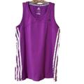 Adidas Tops | Adidas Climacool Athletic Tank Top | Women's Size Medium | Color: Purple/White | Size: M