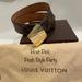 Louis Vuitton Accessories | Louis Vuitton Damier Belt | Color: Brown/Tan | Size: 80 Cm/32” Length