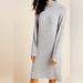 Anthropologie Dresses | Anthropologie Coa Ranna Hassi Turtleneck Tunic Knit Sweater Dress Gray Sz M & L | Color: Gray | Size: Various