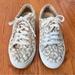 J. Crew Shoes | J. Crew Factory Women's Lace Up Tennis/Sneakers Nwt Size 9m | Color: Tan/White | Size: 7