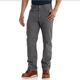 Carhartt Pants | Carhartt Rugged Flex Relaxed Fit Canvas 5 Pocket Work Pant Gravel Grey New | Color: Gray | Size: Various