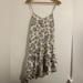 Anthropologie Dresses | Eloise Seashell And Mermaid Silk Slip Dress, Anthropologie. | Color: Cream | Size: S