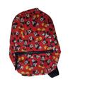 Disney Accessories | Disney Mickey Mouse Backpack Bookbag Red Black | Color: Black/Red | Size: Osg