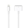 Lightning to 30-Pin Adapter, [Apple MFi Certified] iPhone Charging Data Sync Connector Cable 8-Pin Male to 30-Pin Female Output Adapter Compatible iPhone 13/12/11/X/8/7/6/5/4S/4/3/3G/iPad/iPod(0.2 m)
