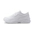 Laufschuh PUMA "Cilia Mode Sneakers Damen" Gr. 38, grau (white silver gray) Schuhe Damen