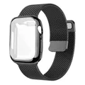 Coque + bracelet pour Apple Watch 44mm 40mm 42mm 38mm iWatch série 6 5 4 7 41mm 45mm accessoires