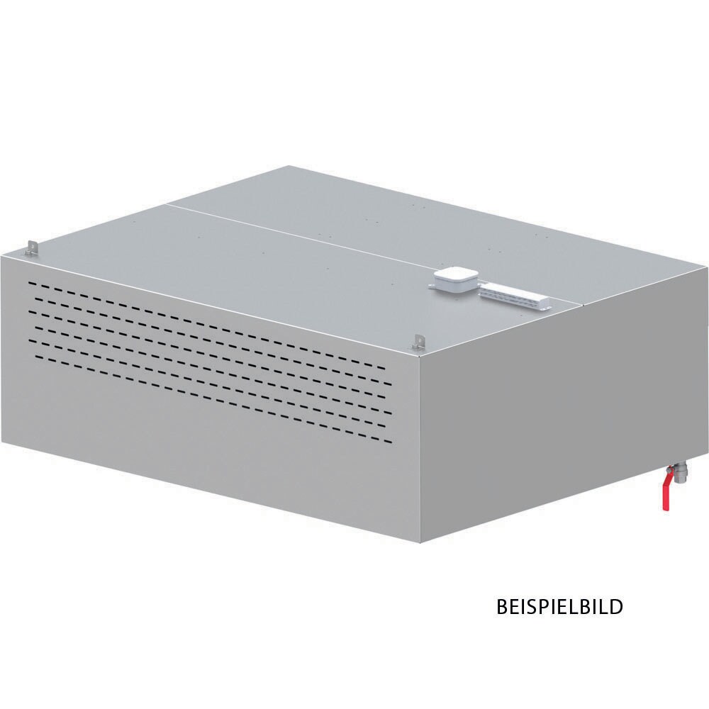 Stalgast Kompensations-Wandhaube "Basic Line", Kastenform 2400 mm x 1200 mm mit Flammschutzfilter Typ B Image