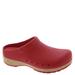 Dansko Kane - Womens Euro 40 US 9.5 - 10 Red Slip On Medium