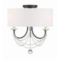 Crystorama Delilah 15 Inch 3 Light Semi Flush Mount - DEL-90803-MK_CEILING