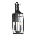 Savoy House Montpelier 22 Inch Tall 2 Light Outdoor Wall Light - 5-766-BK