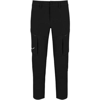 SALEWA Herren Hose PUEZ DST M CARGO PANTS, Größe XL in Schwarz