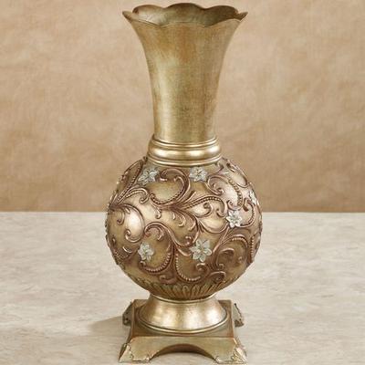 Brynne Decorative Vase Multi Metallic , Multi Metallic