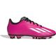 ADIDAS Kinder Fussball-Rasenschuhe X SPEEDPORTAL.4 FxG J, Größe 36 ⅔ in Pink