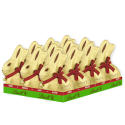 Lindt GOLDHASE Groß 12 x 200g (2,4 kg) Image
