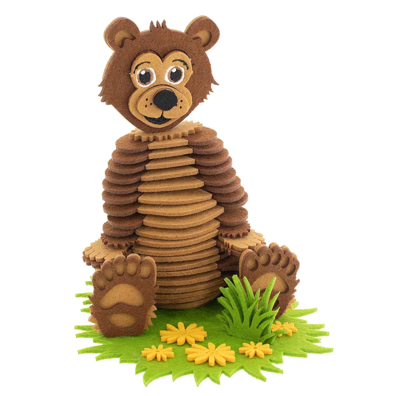 Filz-Bausatz Bär, braun Image