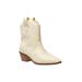 Women's Carrie Boot by French Connection in White (Size 6 1/2 M)