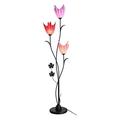 Floor Light Standing Lamp Metal Floor Lamp Modern Standing Lamp E27 Floor Light Creative 3 Flower Acrylic Lampshade For Bedroom Dining Room Floor Lamp Standing Light