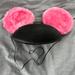 Disney Accessories | Adult Minnie/Mickey Ears | Color: Black/Pink | Size: Os