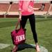 Pink Victoria's Secret Bags | New Pink 2014 Berry Colored Tote Bag Travel Bag | Color: Pink/White | Size: See Photo