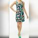 J. Crew Dresses | J.Crew Floral Basketweave Square-Neck Dress Nwt Size 12 $98.00 | Color: Blue/Green | Size: 12