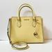 Michael Kors Bags | Michael Kors Hope Large Satchel Shoulder Crossbody Leather Bag Buttercup | Color: Yellow | Size: Os