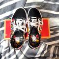 Vans Shoes | Floral Old Skool Vans, Women's 9.5, Men's 8 | Color: Black | Size: 9.5