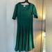 Lularoe Dresses | Lularoe Nicole Dress | Color: Green | Size: M