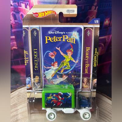 Disney Toys | Hot Wheels 2022 Disney Peter Pan Car 1/64 Baja Hauler-New | Color: Blue/Green | Size: One Size