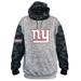 Men's Fanatics Branded Heather Charcoal New York Giants Big & Tall Camo Pullover Hoodie