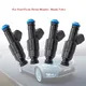 Ensemble de 4 injecteurs de carburant pour Ford Focus Fiesta Mondeo Mazda Volvo 0280156154