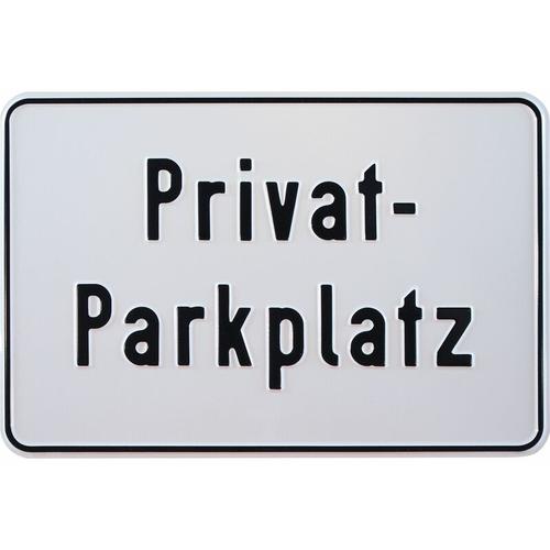 Nobrand - Parkplatzschild Privat-Parkplatz 300 x 200 mm