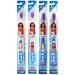 Oral-B Princess Toothbrush for Little Girls Children 3+ Extra Soft (Characters Vary) - Pack of 4