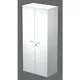 Armoire haute Pronto - L.80 x H.180 cm - 2 portes - Blanc