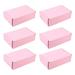 Frcolor Boxes Shipping Corrugated Box Small Mailer Mailing Decorative Moving Colored Pink Cardboard Packing Recycled