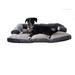 Dog Bed King Extra Large Gray Sofa Style Sherpa Dog Pet Bed For Large and Extra Large Size Dogs. Pillow Cushion Comfort.