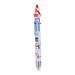 Fridja 6 Color Cute Cartoon Christmas Ballpoint Pen Retractable Christmas Multicolor Ballpoint Pens Retractable Christmas Pens Santa Snowman Writing Pens for Christmas Office School