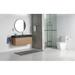 Bathlyn Elizabeth 4-Piece Bath Hardware Set w/ Robe Hook, Towel Ring, Toilet Paper Holder & Towel Bar In Matte Black in Gray | Wayfair LIZ-300C