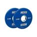 NEXO 2.5LB Blue Olympic Bumper Plate Pair